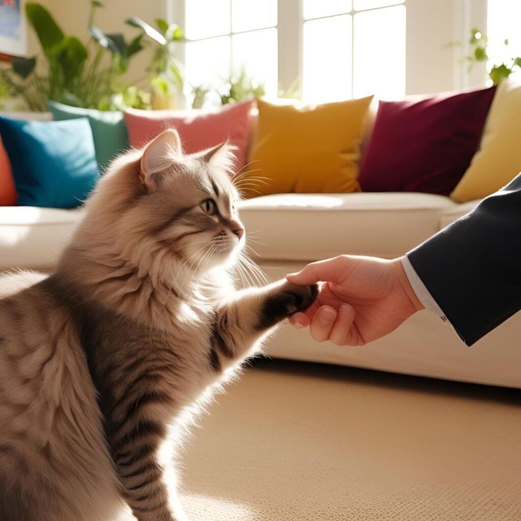 Cómo educar a un gato