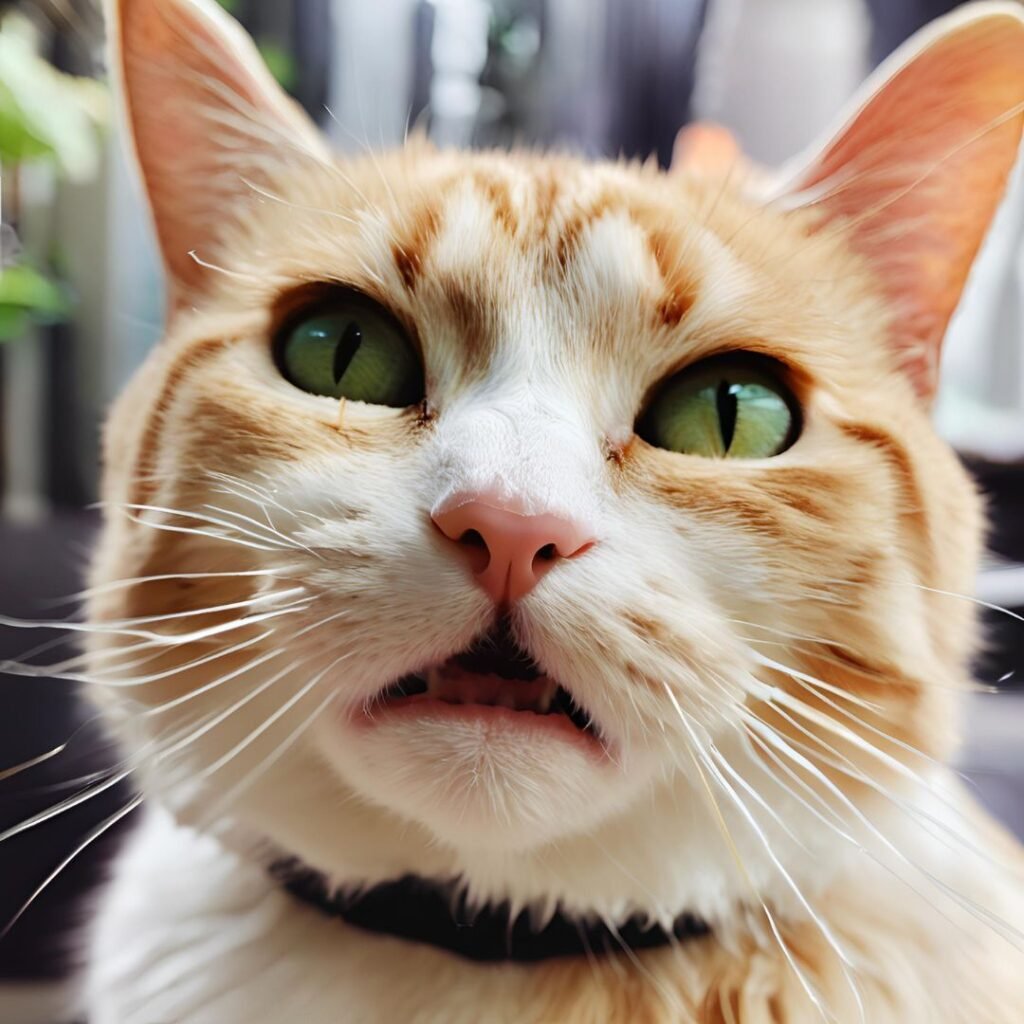 los gatos tienen expresiones faciales